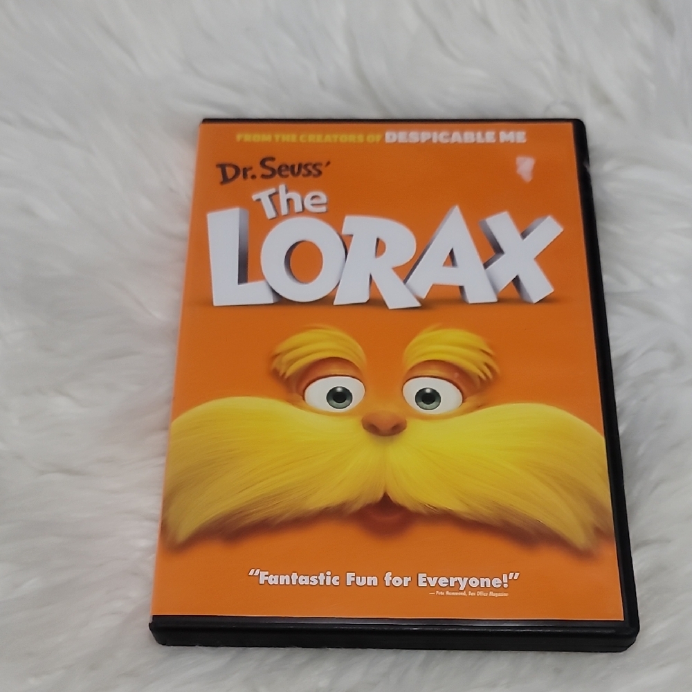 Dr. Seuss The Lorax DVD - Orange and White